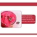 YOFUN Interactive Cat Toy 360 Degree Self Rotating Ball Automatic Light Toy for Pet, Batteries Included, Plus Extra Batteries, Pink