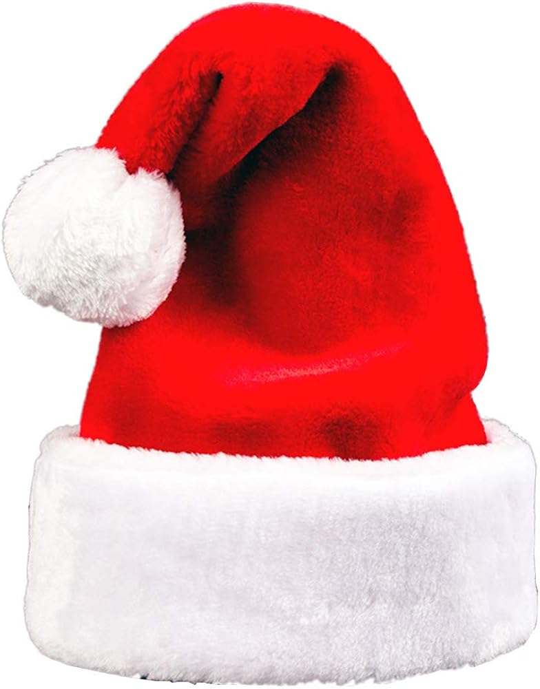 3 Weihnachtsmützen Set Für Erwachsene - Rote & Grüne Streifen Mit Schneeflocken