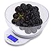 WoodSam Kitchen Scale, Digital Food, Jewelry or Postal Scale with 11 lb. Capacity and Convertible Units, White