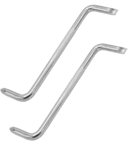 uxcell Right Angle Z Shaped Offset Magnetic Slotted Phillips