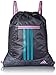 adidas Alliance II Sackpack, Onix/Onix Jersey/Clear Lilac Purple/Hi-Res Aqua Gr, One Size