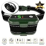 Tocode Waterproof Dog Training Collar with Remote Rechargeable Dog Bark Collar with Beep Vibration Electric Shock Safe Modes Fit for All Sizes Dogs