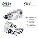 Amston Safety Goggles, OSHA and ANSI Z87.1 Compliant Protective Eyewear