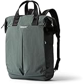 Bellroy Tokyo Totepack, water-resistant woven convertible backpack and tote bag - Everglade