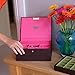 Stackers Choc Brown Classic Jewelry Box - Set of 3