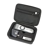 for Panasonic ER224S Men's Cordless Wet/Dry Hair, Beard and Body Electric Trimmer Portable Case by Khanka