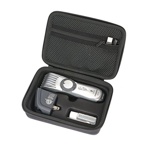 for Panasonic ER224S Men's Cordless Wet/Dry Hair, Beard and Body Electric Trimmer Portable Case by Khanka