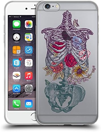 Official Rachel Caldwell Rib Cage 2 Anatomy Soft Gel Case for Apple iPhone 6 Plus / 6s Plus
