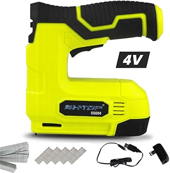 2 in 1 Cordless Electric Nail Gun Lithium Battery Charging Mode Dual-use Nail  Gun for Upholstery Carpentry