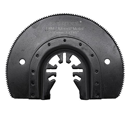 7 Pcs Precision Oscillating Multitool Blades Set Quick Release Oscillating Multifunction Saw Blade Fit Universal Porter Cable Bosch Black & Decker Dewalt Multimaster Vibration Saw Blade TF59100027