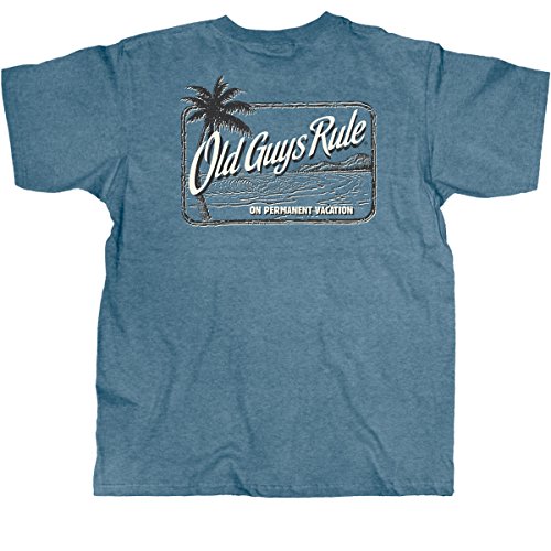 Old Guys Rule Mens On Permanent Vacation T-Shirt