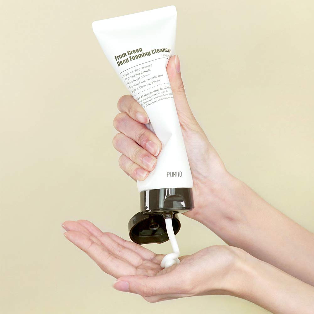 purito from green foaming cleanser