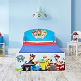 Paw Patrol Kids Toddler Bed by HelloHome with Side Guards view 2