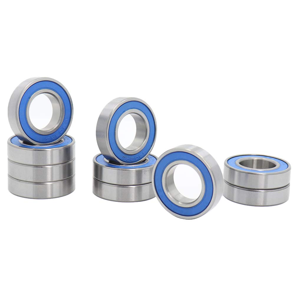 6902RS Ball Bearing ABEC-3 Blue Rubber Sealed Precision Ball Bearings 6902-2RS 15x28x7mm (Pick of 10pcs)