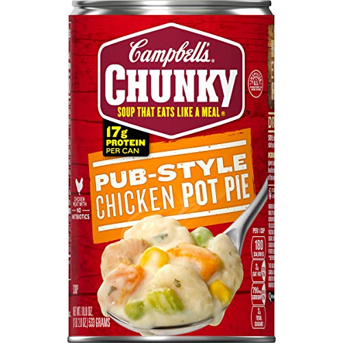 Campbell's Chunky Pub-Style Chicken Pot Pie Soup, 18.8 Ounce Can - Thumbnail 7
