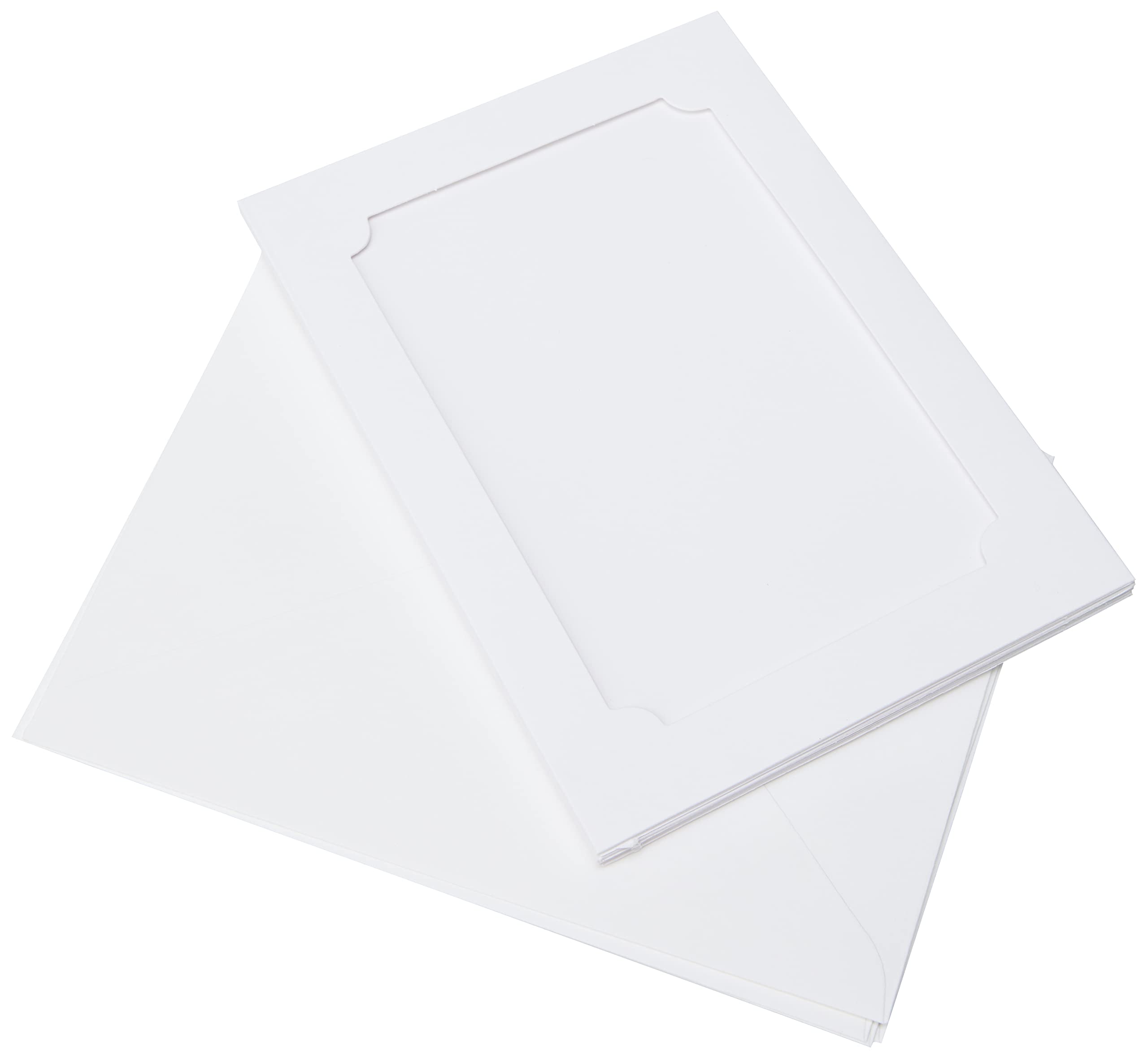 5 x 7 Cards/Envelopes Photo-Fit Aperture (4pk 300gsm) - White