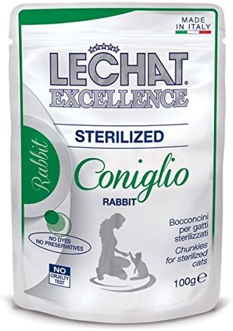 LeChat Excellence Envelopes Sterilized Rabbit Gr.100
