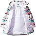 Carter's Little Girls' Snap Front Printed Hooded Rain Coat