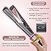 CHARMINER Professional Hair Straightener Curling Iron 2 in 1, Flat Iron Curling Iron, Tourmaline Twisted Beauty Hair Tools with LCD Digital Display&Auto Shut-Off Functions for All Hair Stylingthumb 2