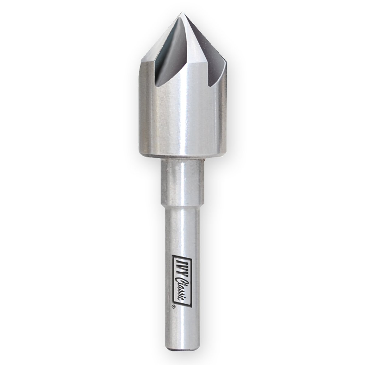 IVY Classic 09050 1/2-Inch M2 High Speed Steel Countersink, 5 Flute, 82-Degree Point, 1/Card