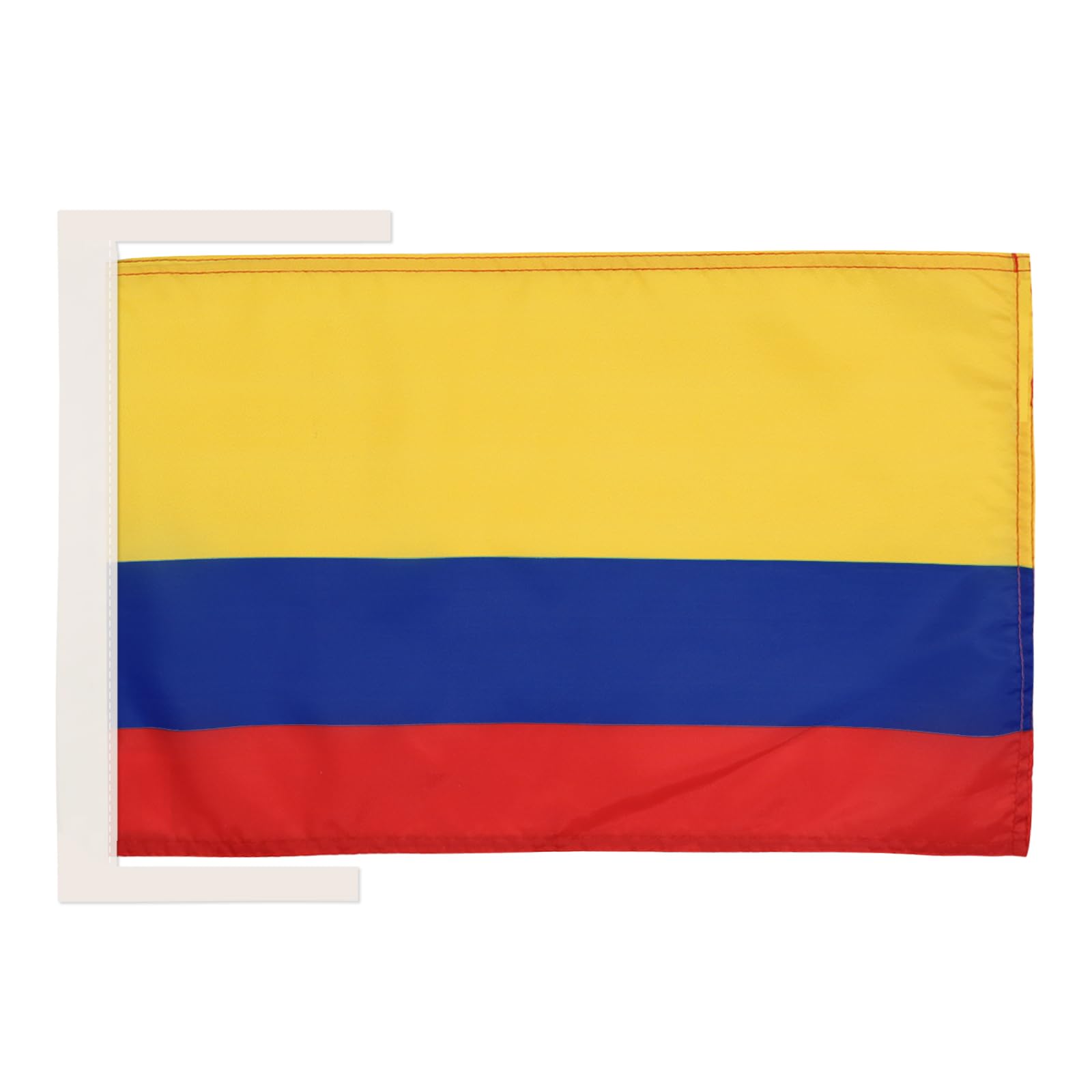 AZ FLAG - Colombia Flag - 18'' x 12'' - 100% Polyester Colombian Small Banner with Two Cords - Fade Resistant - Vivid Colors - 18x12 in - 45x30 Cm โ image 1