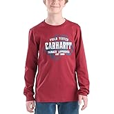 Carhartt Kid's CA6768 Long-Sleeve Tractor T-Shirt - Boys