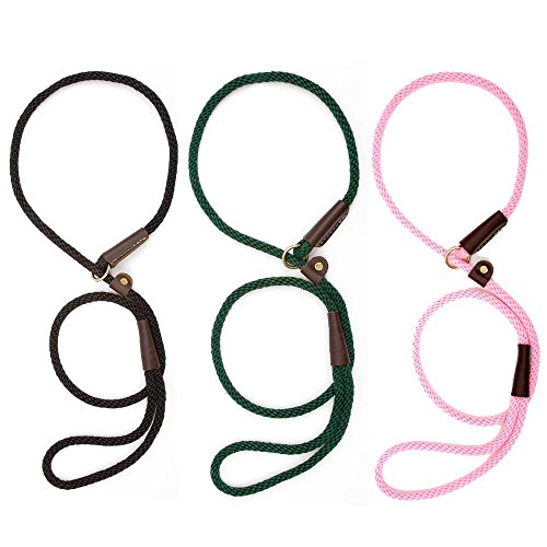 Mendota Products Dog Slip Lead, xs, Mocha