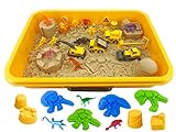 INvench Construction Dinosaur Play Sand Set - 38