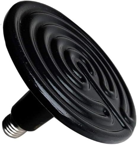 Amazon Com 0w Ceramic Heat Emitter Ceramic Heat Lamp Bulb Infrared Reptile Heat Emitter Heater Lamp Bulb For Turtle Snake Chicken 4 924 13 Inches Home Improvement