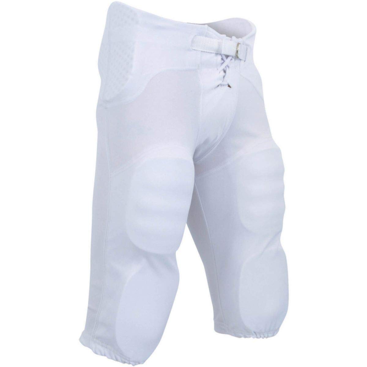 Pantalón de fútbol integrado Champro con almohadillas incorporadas, blanco