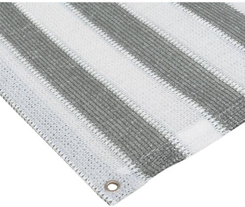 Amazon De Bambus Discount Com Sichtschutz Balkon Grau Weiss Rolle Mit 90x2500cm