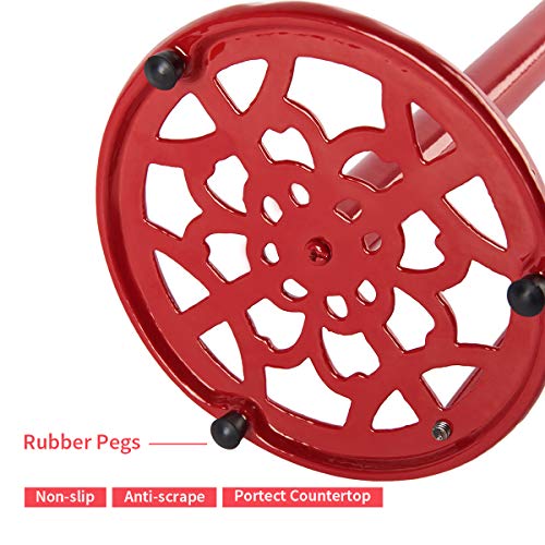 JOGREFUL Decorative Paper Towel Holder Stand, Vintage Cast Iron Roll