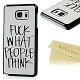 Galaxy Note 5 Case Case - Mavis's Diary Durable Aluminum Metal Case Slim Thin Cover Hard PC Case Funny 