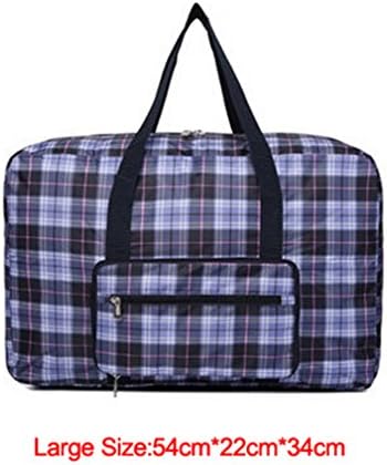 KEISHJD Women Folding Travel Bags Carry-On Luggage Traveling Handbags Large Capacity Waterproof Casual Travel Bag 5 L