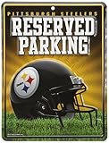 NFL Pittsburgh Steelers Hi-Res Metal Parking Sign