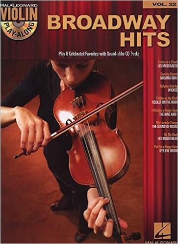 Amazon Com Broadway Hits Violin Play Along Volume 22 Hal Leonard Violin Play Along 9781617807763 Hal Leonard Corp Books