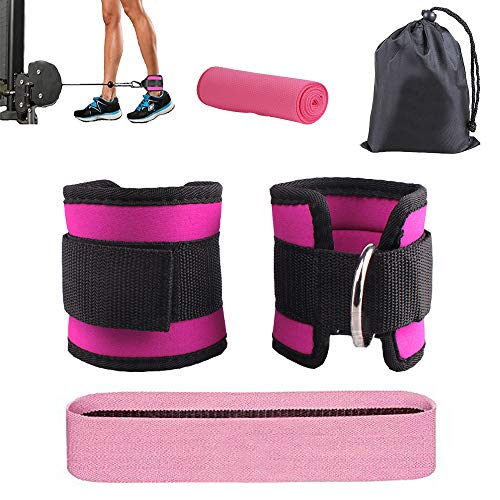Ankle Straps for Cable MachinesFitness Ankle Straps Cable Attachment