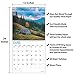 2020 Cabins Wall Calendar by Bright Day, 16 Month 12 x 12 Inch, Country Side Camping