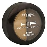 L'Oreal Paris HiP Studio Secrets Professional Bright Shadow Duos, Bustling, 0.08 Ounce