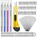 Exacto Knife Upgrade Precision Carving Craft Knife Hobby Knife Exacto Knife Kit 50 Spare Xacto Blade for Art, Hobby, Scrapbooking,Stencil
