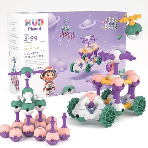 KUB Planet Magnetic Building Set - Cosmic Soft - STEM Awarded