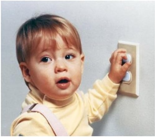 Crown RC 20PC Power Socket Plug Covers, Electrical Protectors, Baby proofing, Safety Plug caps