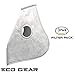 Replaceable N95 Filter for your Mask Eco Gear Particulate Respirator | Dust, Smoke, Exhaust Gas, Fumes and Allergens Protection | Adjustable Size Washable Face Mask (3 Filters)
