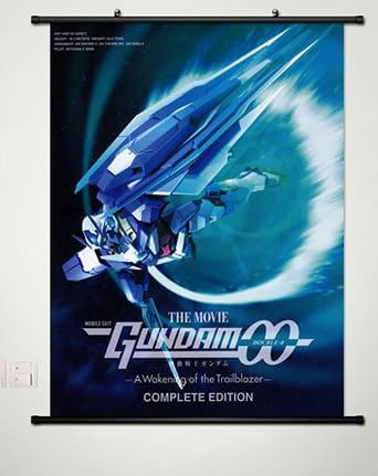 Gundam Wall Scroll Poster Fabric Painting for Anime Mobile Suit 00 Exia 049 S