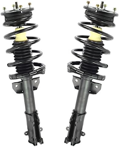 Front Pair Complete Struts Assembly with Spring Suspension Struts