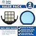 Vacuum Filter Kit Compatible with Hoover T-Series and WindTunnel Bagless T-Series Upright Vacuums Includes Washable Pre-Filter Part # 303173001 Hepa Filter Part # 303172002 Check Listing for Models.
