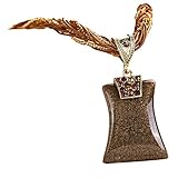 Doinshop Hot Bohemian Collar Women's Rhinestone Geometric Type Gem Pendant Statement Necklace (coffee)