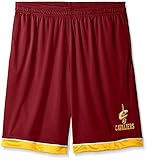 NBA Big and Tall Men's Poly Jersey Lower Trim Shorts