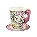 Kids Birthday Party Supplies & Decorations Paper Cups and Saucers Alice in Wonderland 24 pack
