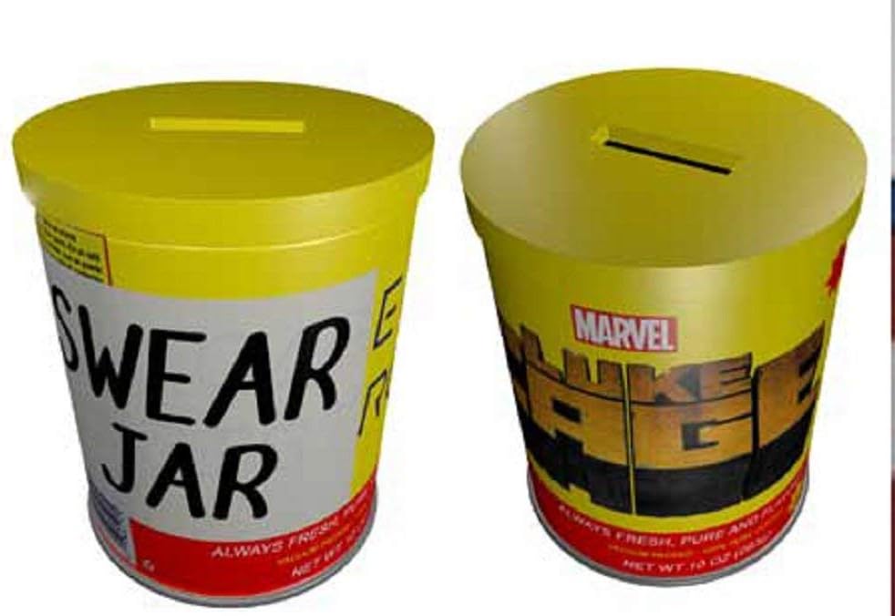 Marvel Luke Cage Swear Jar Coin Bank